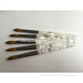 hot sale new professional acrylic handle nail brush cosmetic blush brush